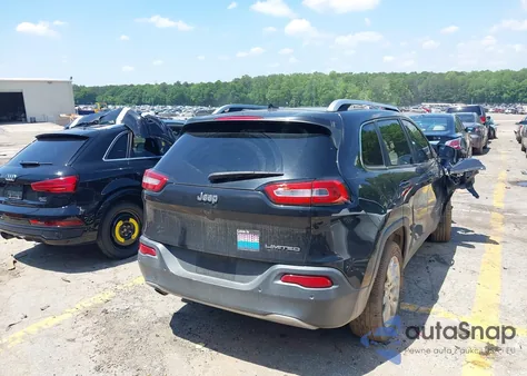 2015 Jeep Cherokee Limited z USA, uszkodzony, nr VIN 1C4PJLDB6FW505829